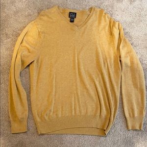 Mustard Jos A Bank VNeck sweater